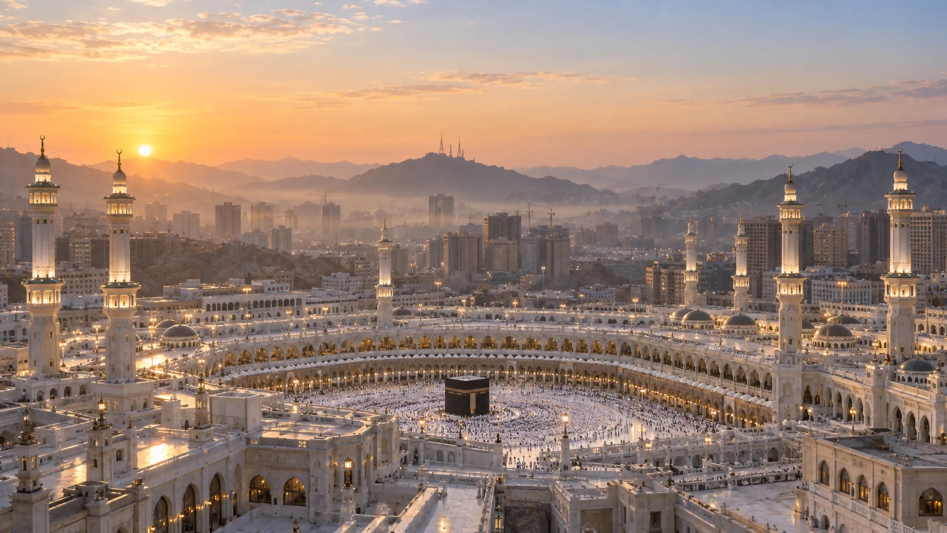Makkah at sunrise